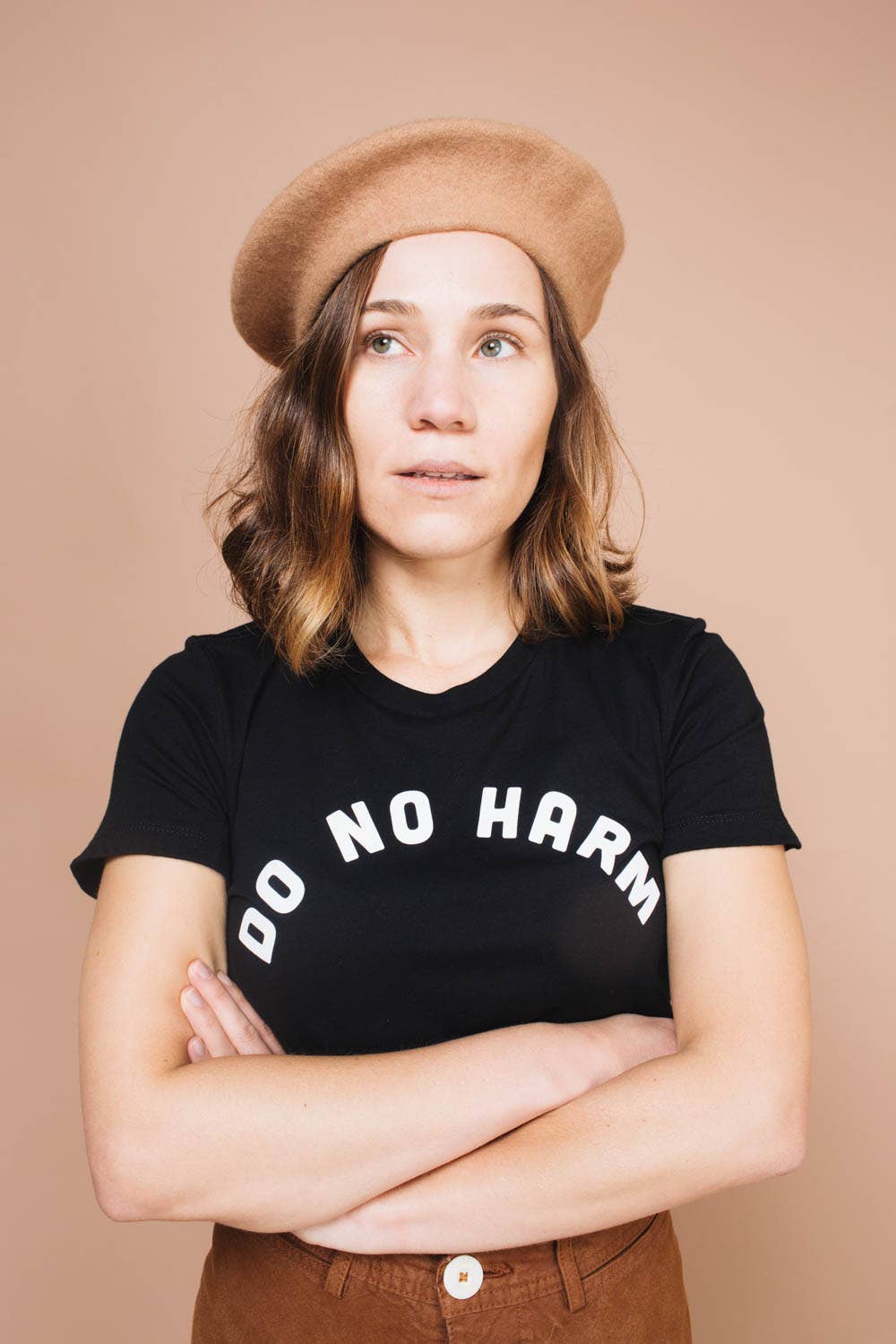 Do No Harm But Take No Shit | Black Graphic T-shirt