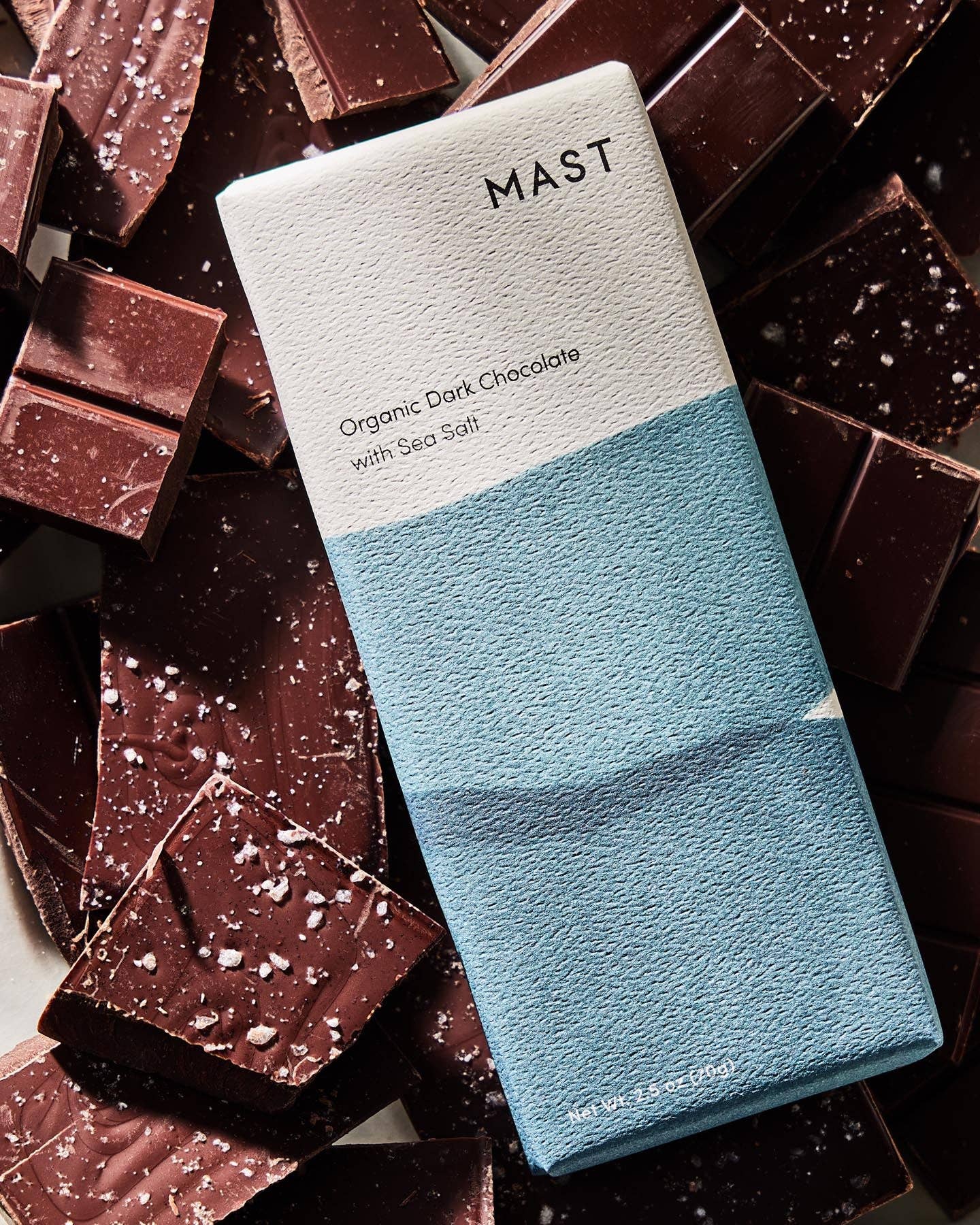 Organic Dark Chocolate with Sea Salt